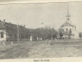 Schule mit Kirche (vor 1930)